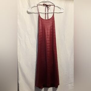 World casual spaghetti string backless dress size large